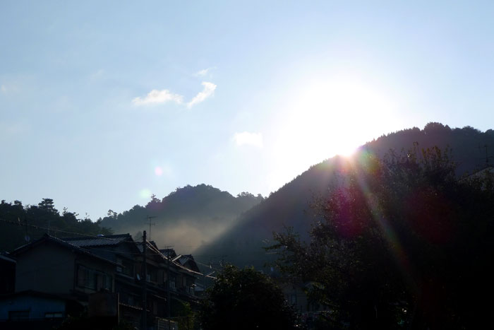 山の霧 山の霧