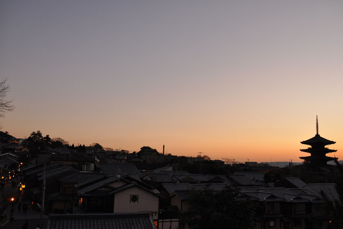 八坂の塔（夕方バージョン）