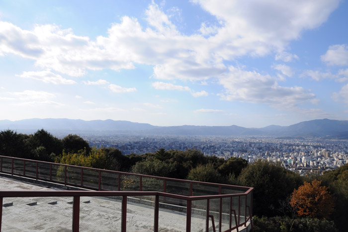 将軍塚大日堂 展望台 将軍塚大日堂 展望台