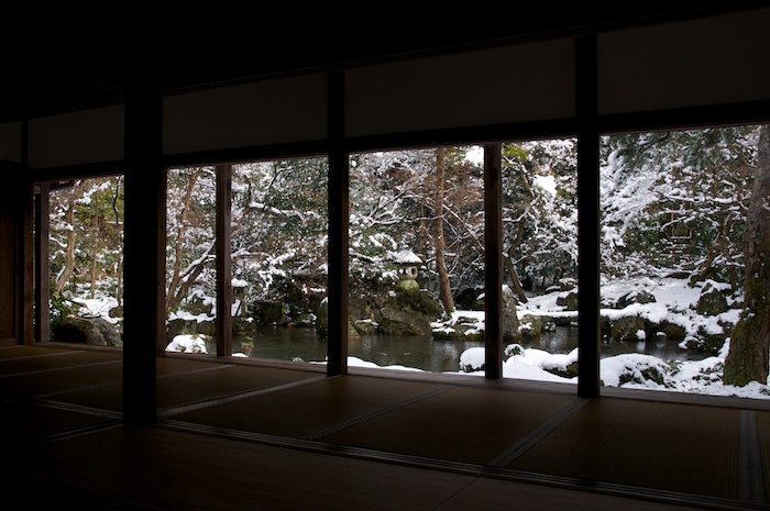 雪の蓮華寺